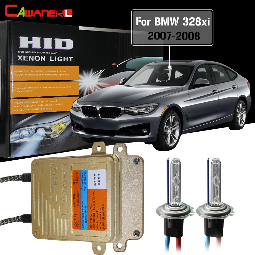 Cawanerl 55 Вт H7 автомобильный светильник HID Xenon комплект переменного тока 3000-8000K не
