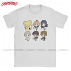 Винтажные CCS Card Captor Sakura футболки для мужчин круглый вырез горловины натуральный хлопок Футболка Cardcaptor Sakura с коротким рукавом Футболка, топы с принтом