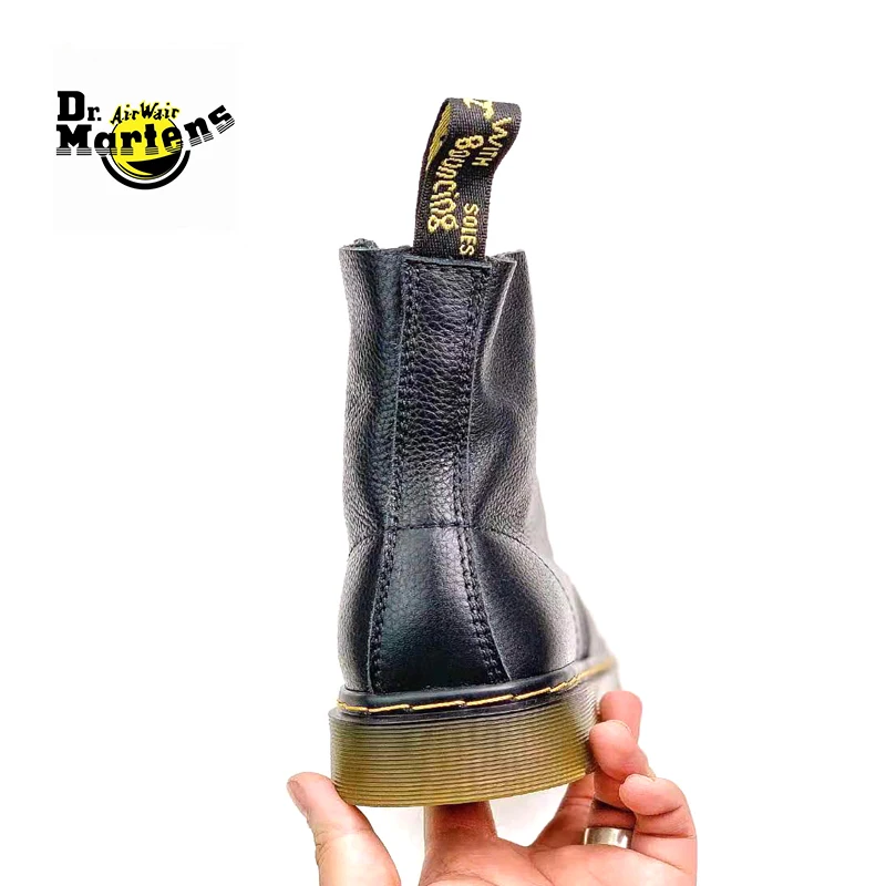Классические мужские и женские ботинки Dr.Martens 1460 года Паскаль личи мягкие