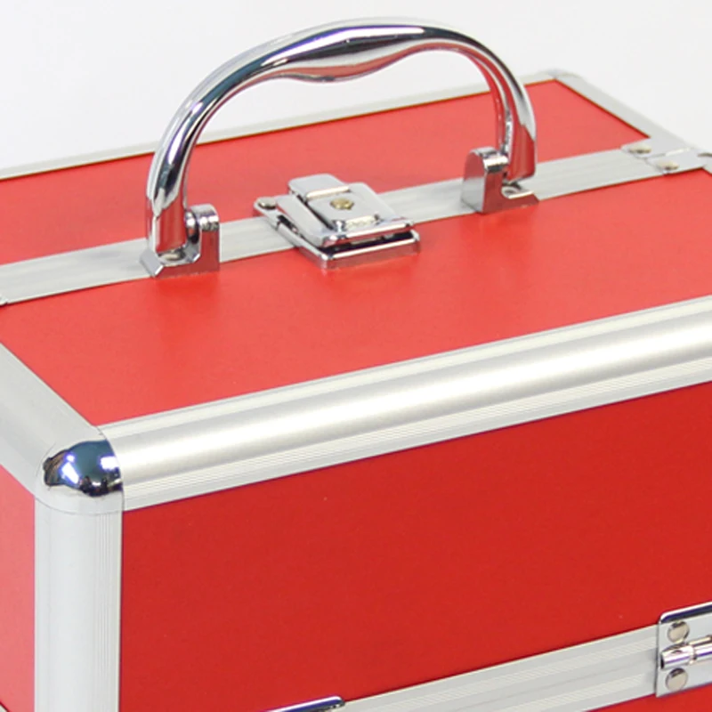 Модная женская новая брендовая профессиональная коробка для макияжа органайзер