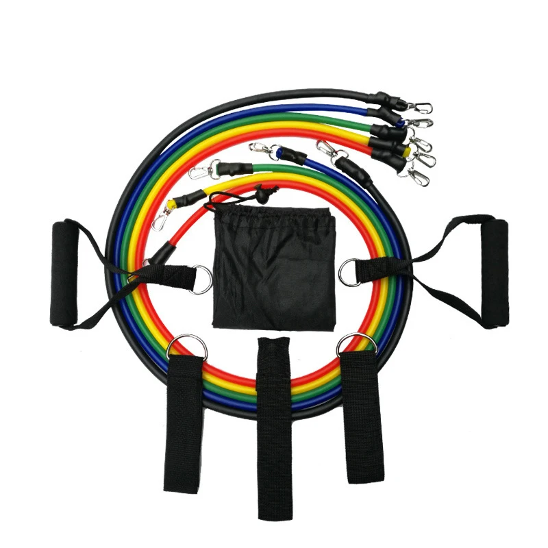 

Fitness Rally Elastic Rope Men and Women Resistance Band Muscle Exercise Training Equipment Yoga Body Rally Band Set