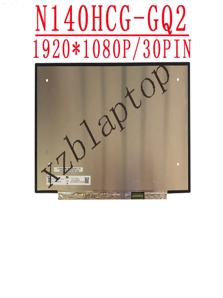 14 0 inch 19201080 72 color fru 01yn156 01yn155 n140hcg gq2 fit ne140fhm n61 for thinkpad t490s t495 t495s luminance 400nits free global shipping