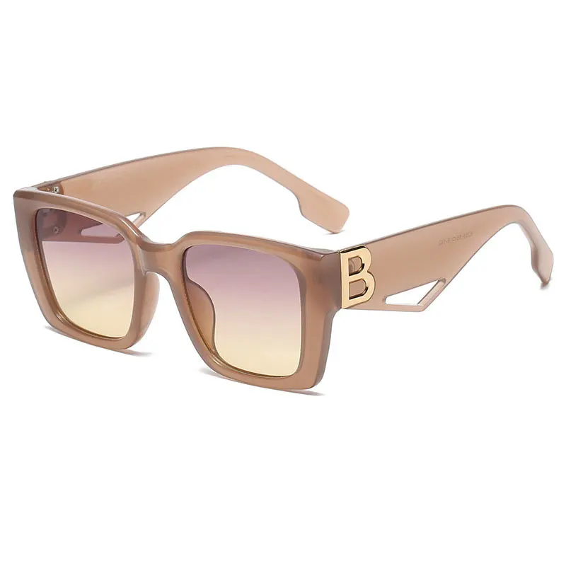 2021 винтажные Квадратные Солнцезащитные очки женские роскошные брендовые