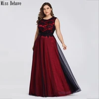 dd jyoy elegant plus size prom dress long black lace a line long formal dress evening gown party women wear free customized