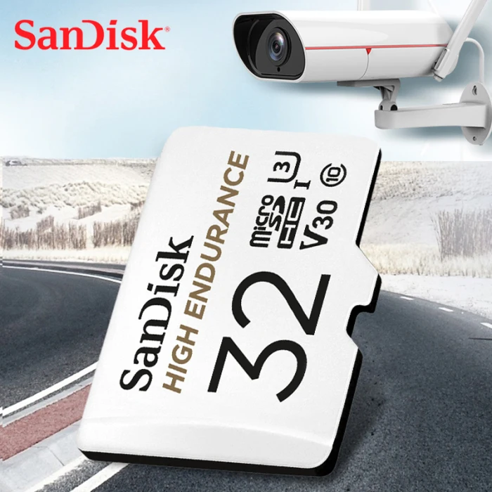 Карта памяти SanDisk microSD высокой прочности 128 ГБ 256 ГБ microSDXC cartao de memoria 64 Гб 32 Гб microSDHC C10 V30 U3 4K