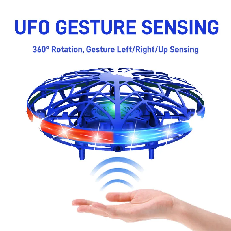 

Mini Drone UFO Children Infrared Remote Control Quadcopter Electricinduction Toy For Children