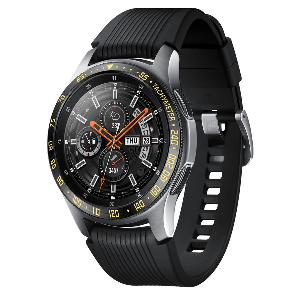 Чехол для умных часов из нержавеющей стали Samsung Galaxy Watch 46 мм/42 мм с рамкой frontier Dial
