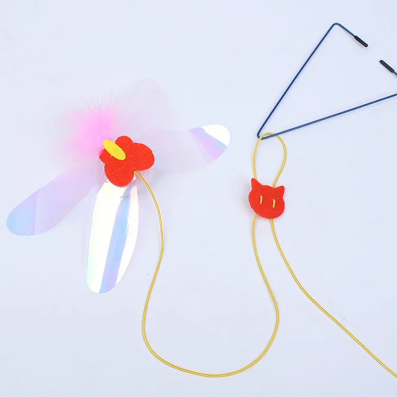 Игрушка для кошек Tease подвесная дверь стрекоза товары самовозбуждающая палка