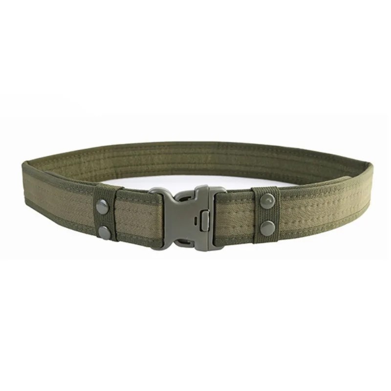 CAMO-085 # Camouflage Tactical Belt Security Training Nylon Canvas Outer Men's 5 Colors Khaki | Спорт и развлечения