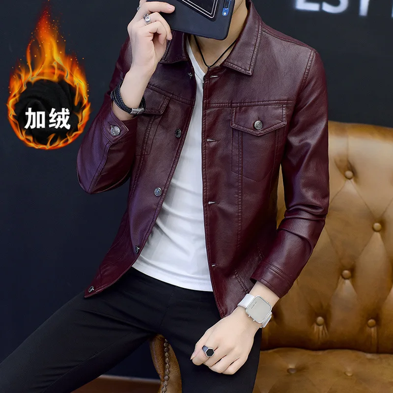 Новинка 2022 мужские зимние мотоциклетные кожаные куртки для культивации морали