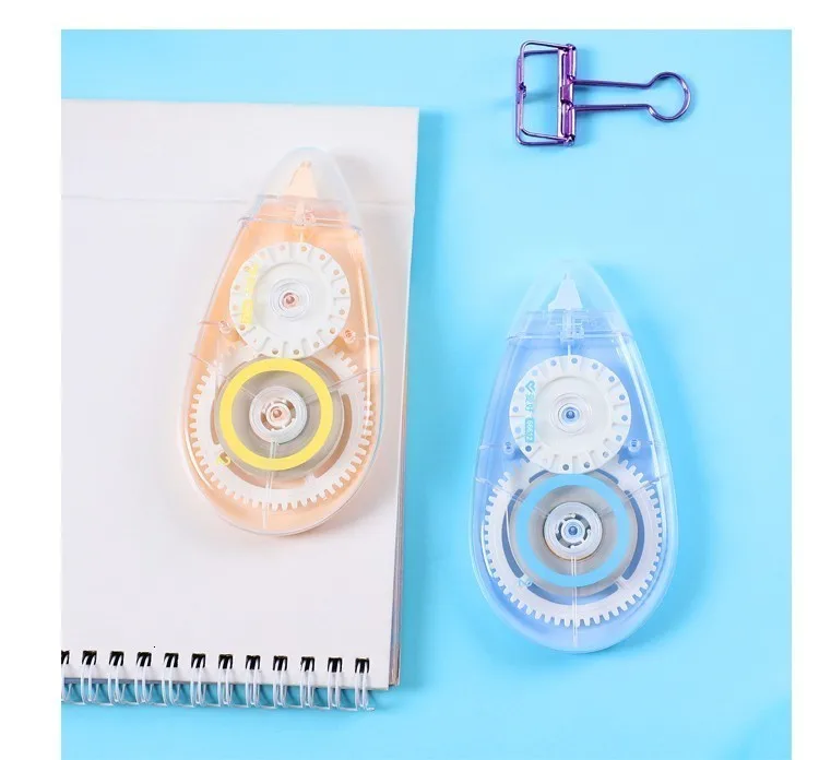 1 шт., 5 мм X 25 м, милая Корректирующая лента для конфет, Kawaii, прозрачный корректор высокой емкости, Модифицированная лента, школьные принадлежности, канцелярские принадлежности