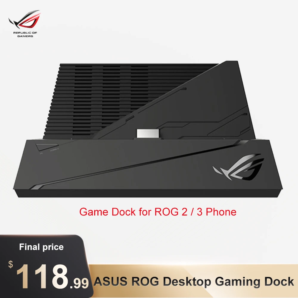 Оригинальная игровая док-станция ASUS ROG 2/3 для телефона 3 периферийный мощный