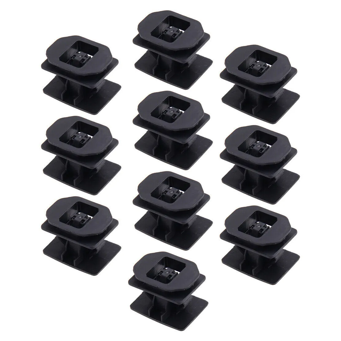 

Black Moulding Clips Fasteners Nylon Panel Replacement 10pcs Accessory
