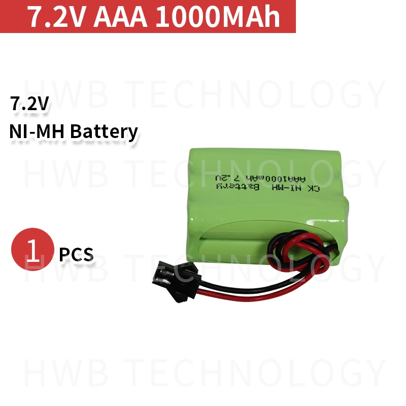 1 шт./лот KX Ni-MH AAA 7,2 V 800mAh Ni-MH аккумулятор с вилками