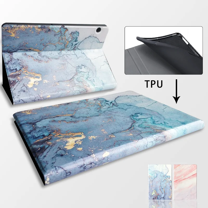 Окрашенный чехол для Huawei MediaPad T5 подставка планшета huawei T5/L09/L03/W19 10 1 дюйма тонкий из