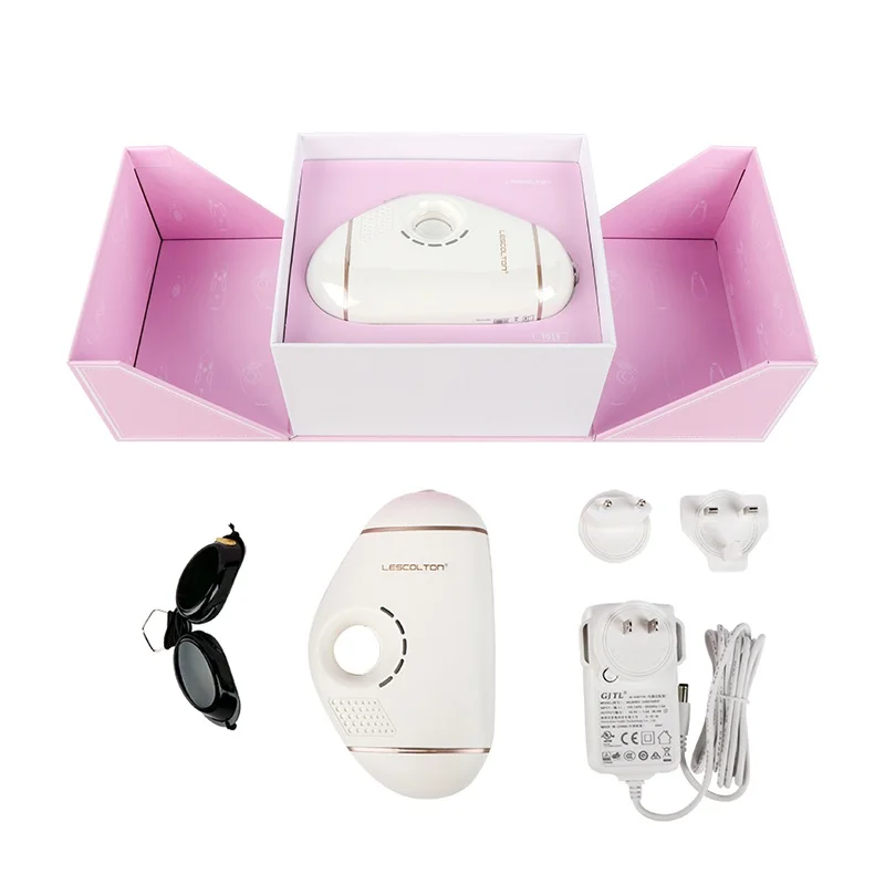 

Lescolton IPL Laser Hair Removal 600000 Flashes Professional LCD Display Photoepilator Women Permanent Painless Epilator Machine