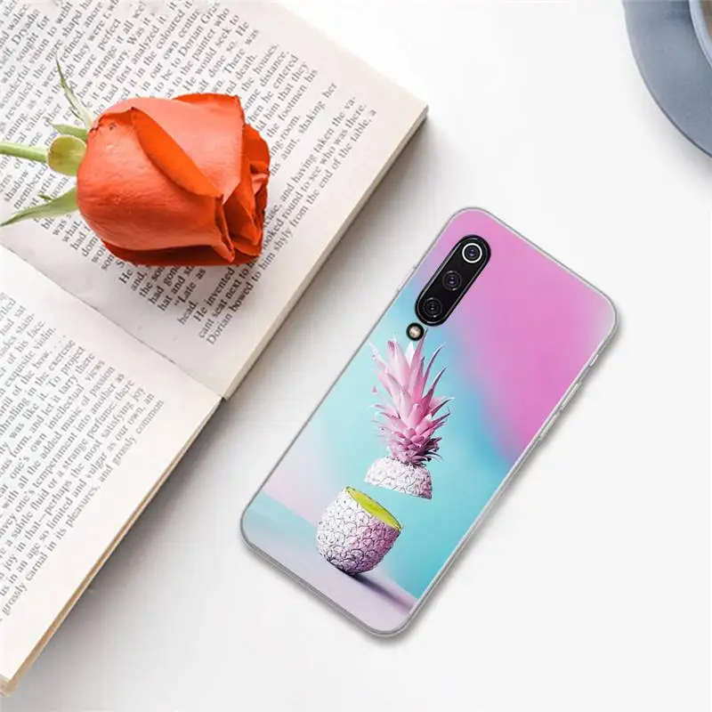 

pineapple aesthetics pattern Phone Case For Xiaomi Redmi note 7 8 9 A t k30 max3 9 s 10 pro lite