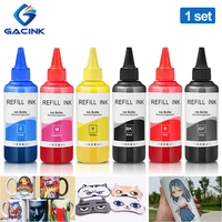 gacink 100ml 312 314 dye sublimation ink for epson expression photo hd xp 15000 xp 15010 xp 15080 heat transfer ink 6 colorsset