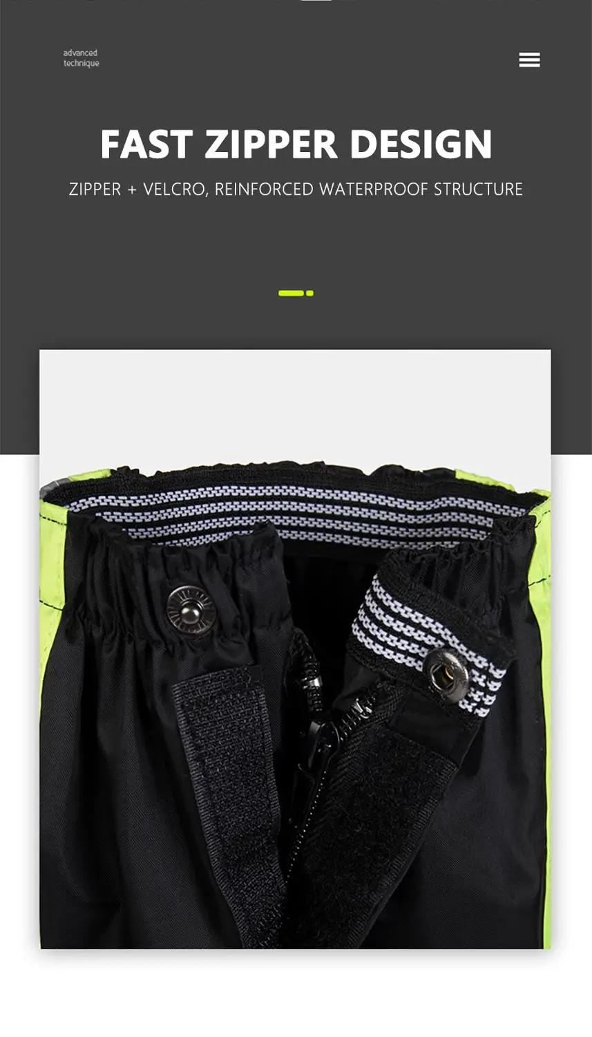 Водонепроницаемые непромокаемые сапоги в байкерском стиле IRON JIA'S Нескользящие