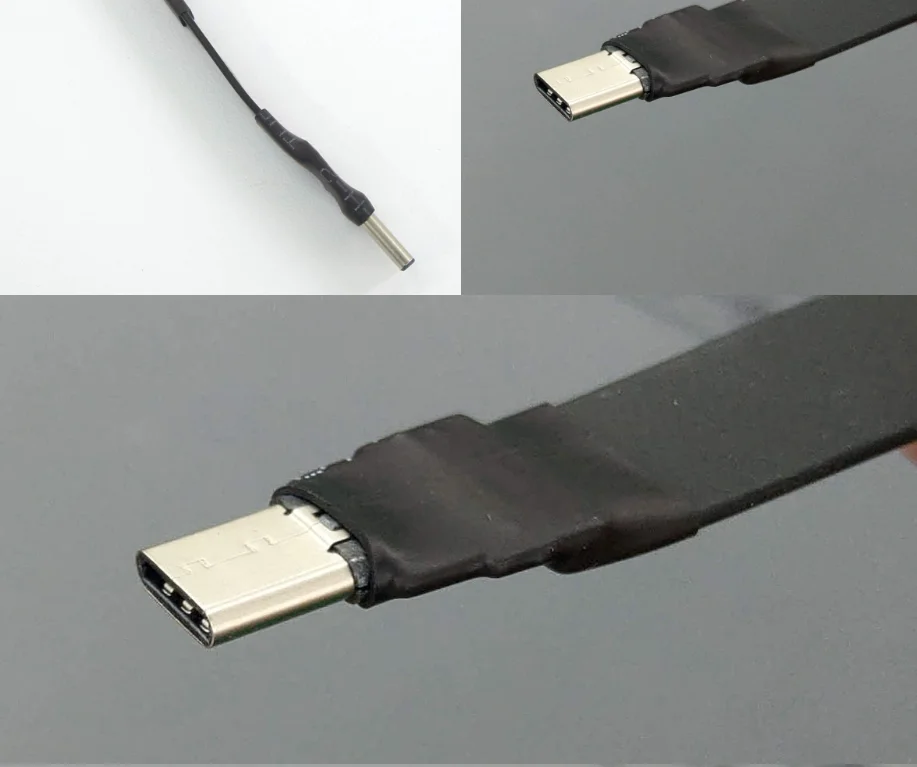 USB3.2 плоский гибкий Удлинительный кабель для передачи данных с разъемом типа C