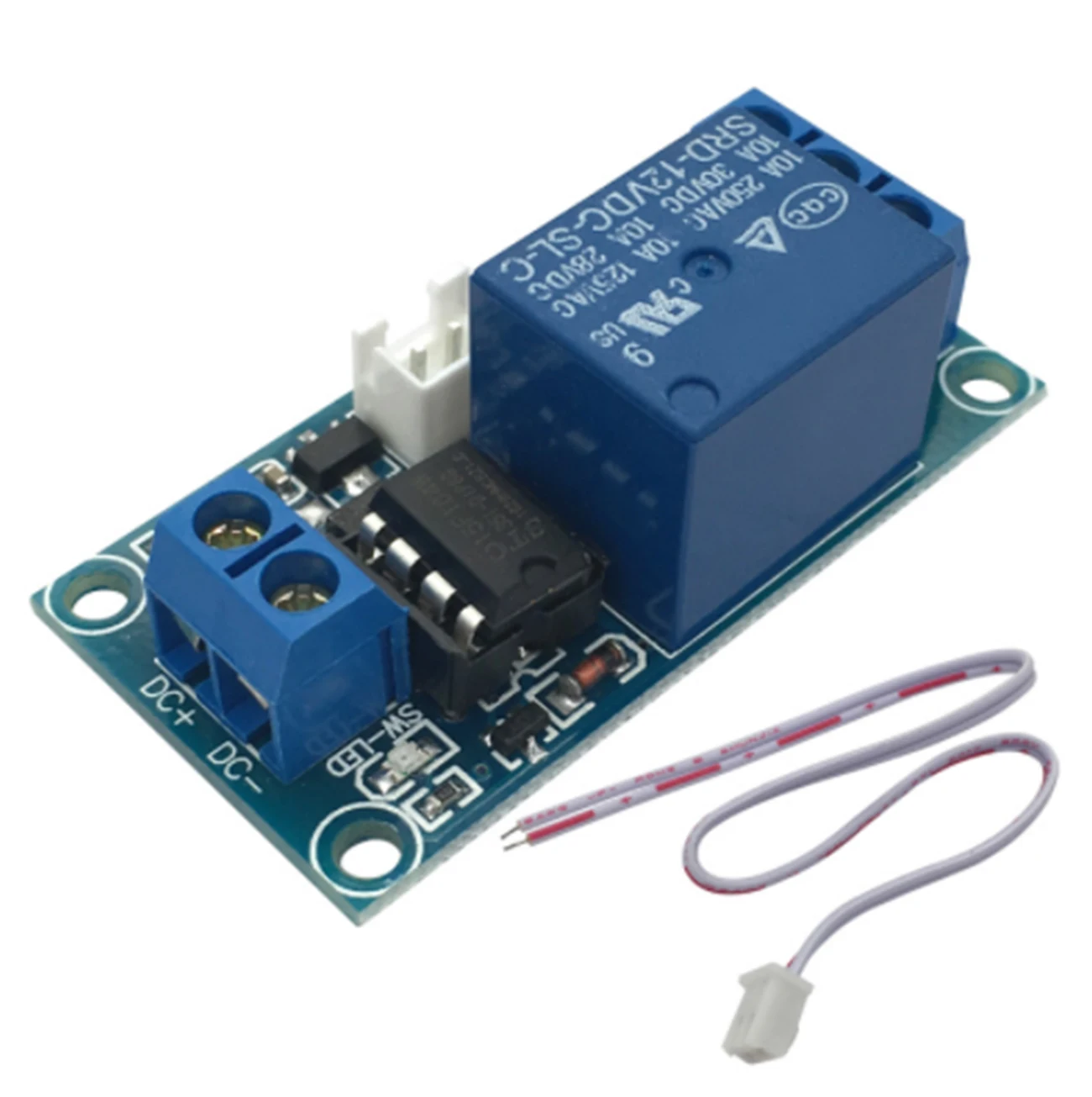 1 Channel 5V/12V/24V Latching Self-locking Relay Module With Touch Bistable Switch MCU Control Trigger Line | Обустройство дома
