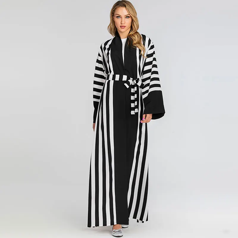 Kleid Дубай открытый абайя мусульманские Вечерние платья для женщин Кафтан хлопок