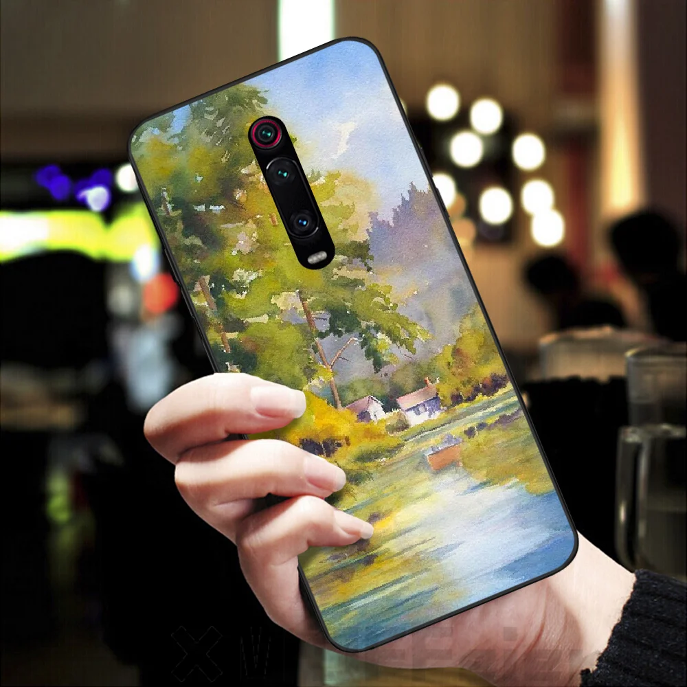 Мягкий силиконовый черный чехол Reayou для телефона Redmi S2 5A 5 5Plus 6 6Pro 6A 4X 7 7A | Мобильные