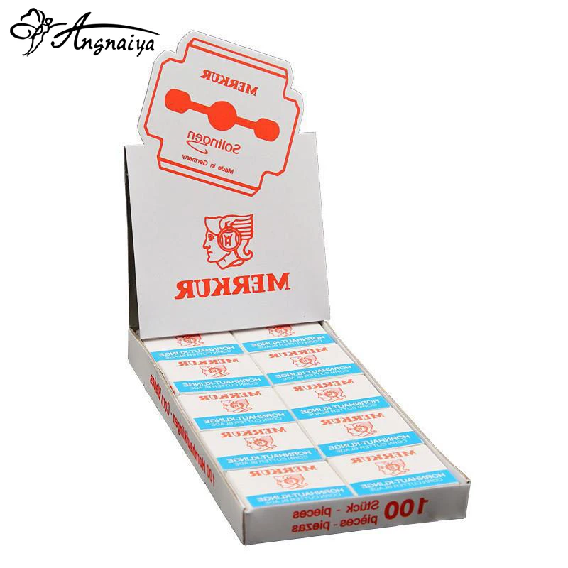 Ангния 100 шт./коробка Запасные лезвия для удаления мозолей и натоптышей на ногах, планер для педикюра, инструмент для ухода за ногами и красоты