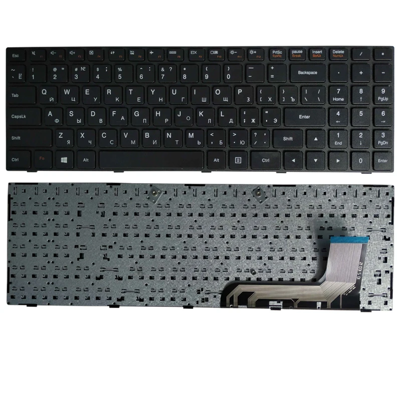 

New Russian RU keyboard for Lenovo Ideapad 100-15 100-15IBY 100-15IB B50-10 PK131ER1A05 5N20h52634 9z.NCLSN.00R NANO NSK-BR0SN