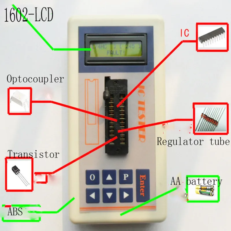 

Integrated IC Tester IC Tester Transistor Integrated Circuit IC Tester