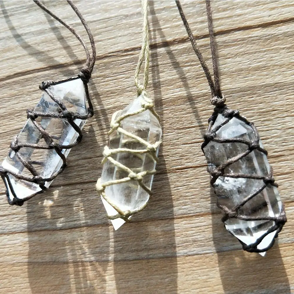 4 5 см двойной наконечник белый кулон из природного кристалла флюорит кварцевый