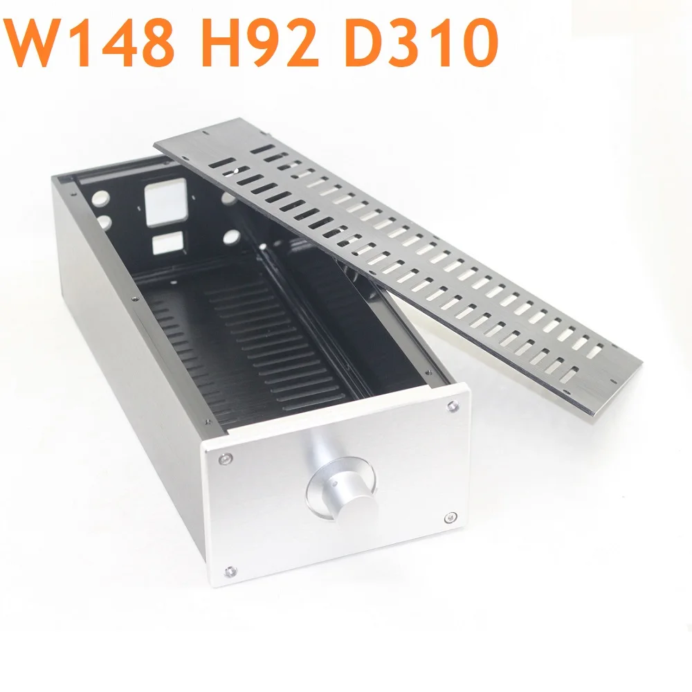 

Volume Control DIY Aluminum Power Amplifier Chassis Home Audio PSU Box DAC Decoder Enclosure Preamp Amplifeir Case W148 H92 D310
