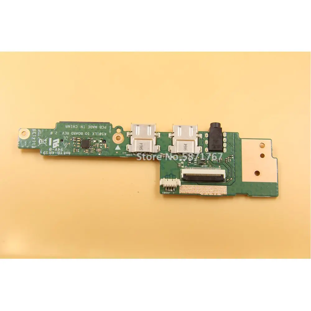 Оригинальный дизайн для ASUS K501 K501LX K501LB K501U K501UX K501UW ноутбук аудио USB 2 0 плата ввода