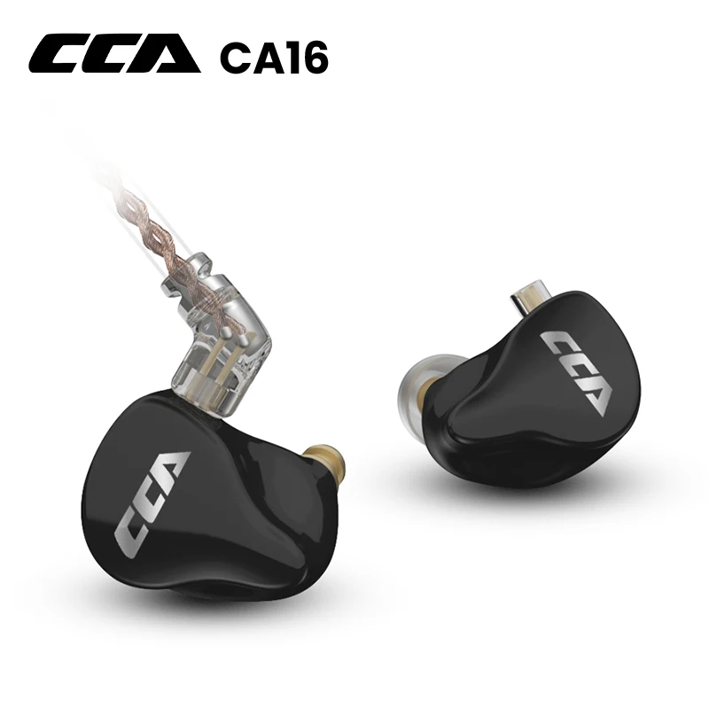 

Гибридные Hi-Fi наушники CCA CA16 1DD + 7BA, 16 шт., с сменным кабелем