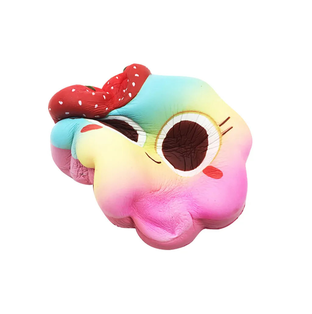 Мягкая медленно поднимающаяся игрушка панда лицо хлеб упругая Малыш Забавный