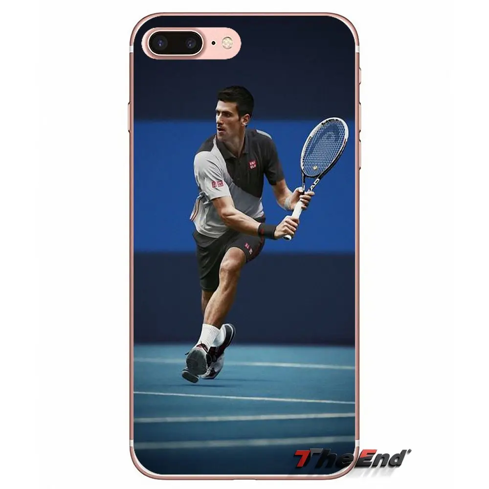 For Samsung Galaxy J1 J2 J3 J5 J7 A3 A5 A7 2015 2016 2017 J330 J530 J730 Novak Djokovic Tennis player TPU Transparent Case Cover | Мобильные