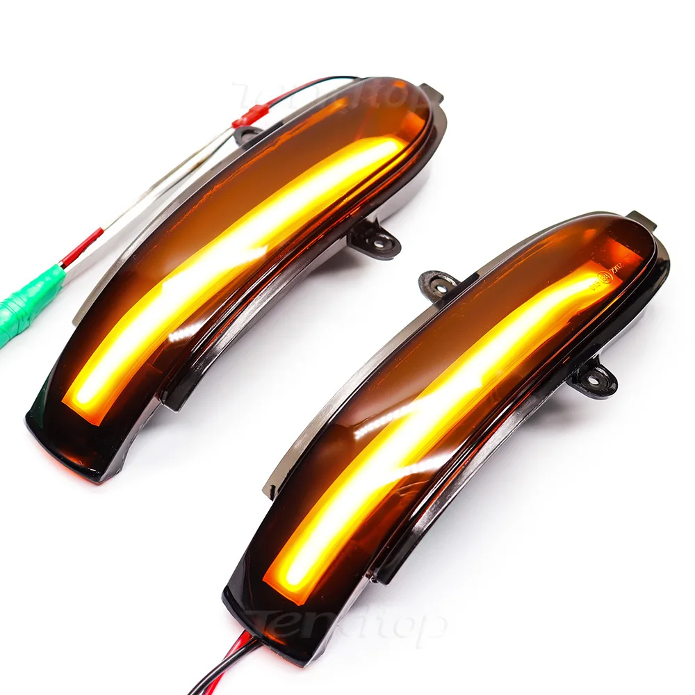 

For Mercedes Benz C Class W203 S203 CL203 2001 - 2007 Dynamic Blinker Turn Signal Light Rear Mirror Flasher LED Lamp