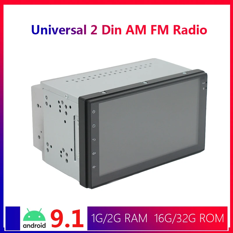 AM FM универсальное 2Din автомобильное радио Android 9 1 2 Din Gps авто мультимедиа 7 дюймов