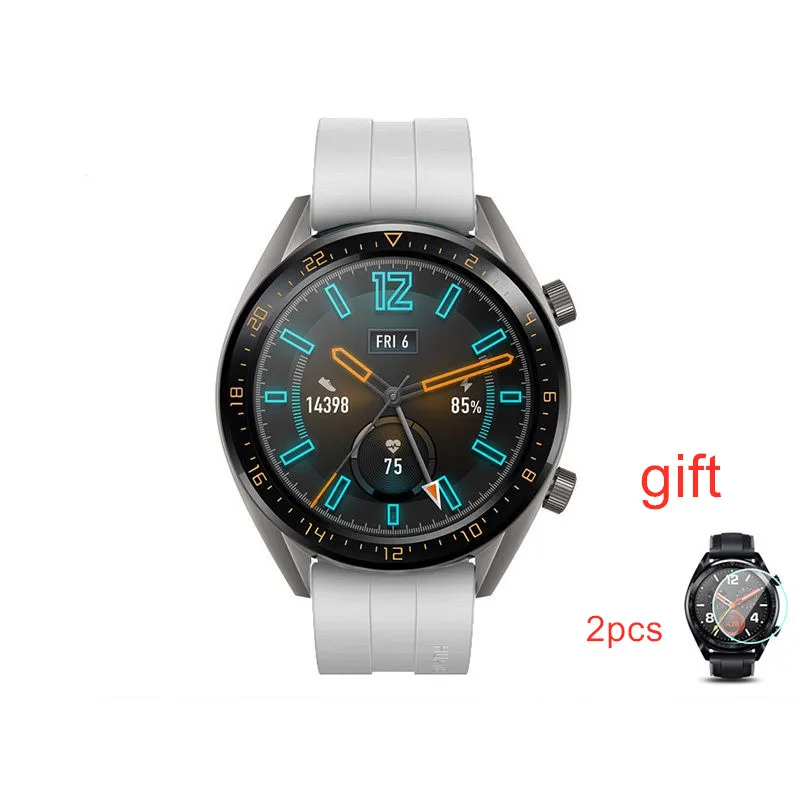 PCTC силиконовый ремешок для huawei Watch GT Active/Элегантный ремешок для huawei Honor Magic Smart Защитная пленка для часов пленка