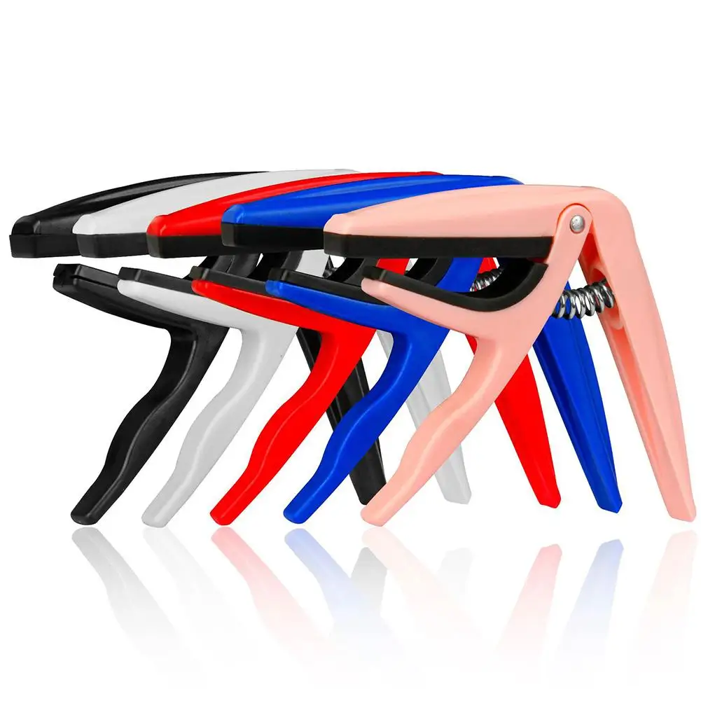 

Steel Quick Change Acoustic Guitar Ukulele Pick Capo Key Tuning Clamp Accessory New Chic