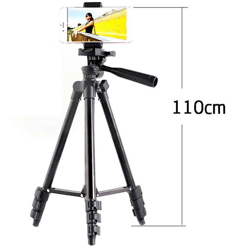 

3120 Mobile Phone Tripod, Convenient Sports Camera Phone SLR Live Selfie Bracket