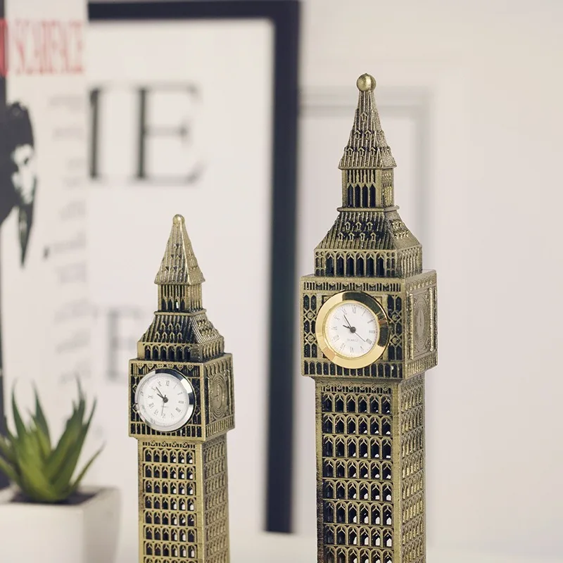 Модель Big Ben орнамент из сплава украшение для окна подарок на день рождения