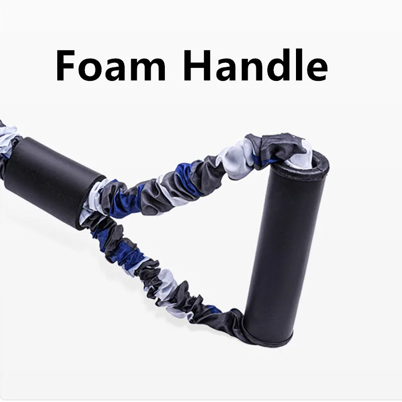 

Figure 8 Resistance Band Tube Yoga Pull Up Equipment Exercise Cord With Foam Handles For Stretch Fitness Yoga Fitness Workout
