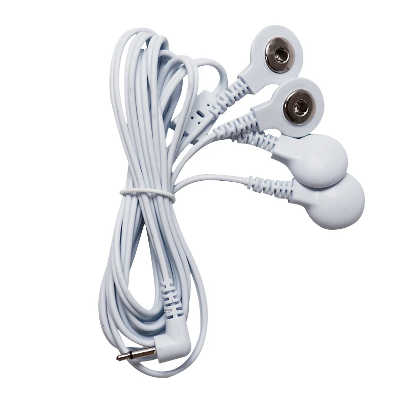 4 кнопки электродные провода кабели для подключения электродной подушки к