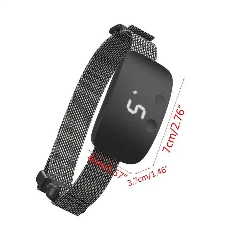 

Pet Dog Training Collar Adjustable Dog Anti Barking Device 7 Level Waterproof USB Rechargeable with Smart Auto Sensor