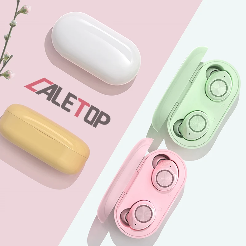 TWS беспроводные наушники Bluetooth 5 0 с сенсорным управлением микрофонами гарнитуры