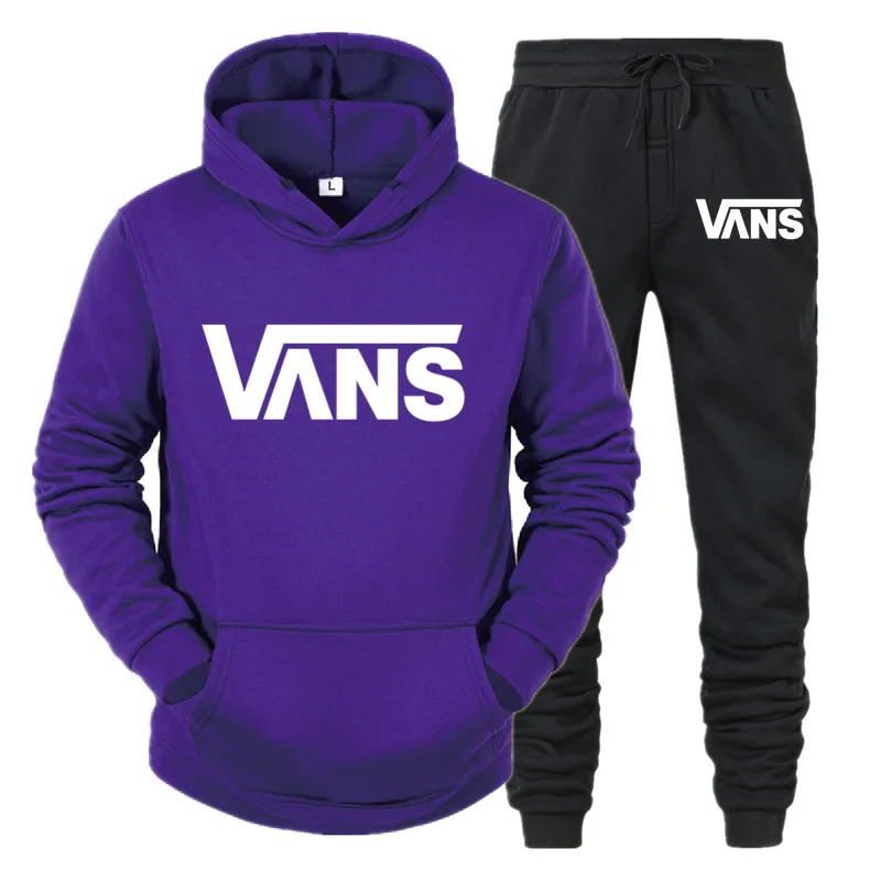 

Sets Tracksuit Men Autumn Winter Hooded Sweatshirt Drawstring Outfit Sportswear 2021 Male Suit Pullover Two Piece Set Casual
