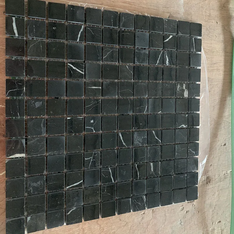 Черная мраморная плитка 25*25 мм настенная наклейка украшение брызги сзади сделай