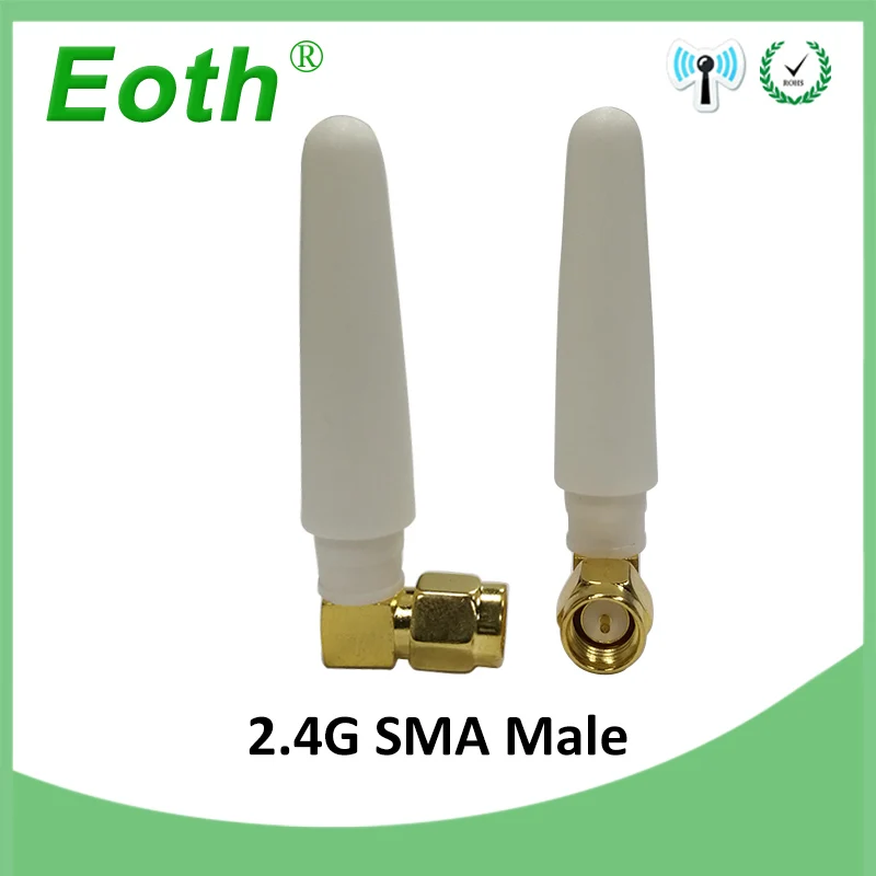 2 4 GHz антенна wifi SMA разъем ~ 3dbi ghz антенны маленький размер wi fi 4G белый wi-fi