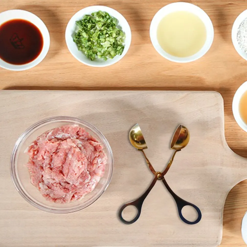 

Удобная кухонная форма для приготовления фрикаделек, устройство для изготовления фрикаделек, мячиков для рыбы, форма для риса, кухонные акс...